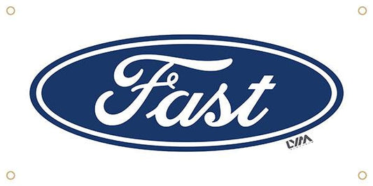 Fast Ford Banner - LYM Clothing