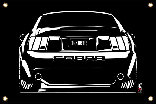 2003-2004 Ford Mustang Cobra Terminator Front or Rear Banner - LYM Clothing