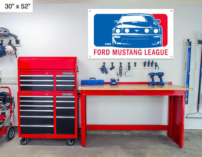 Auto League Banners – Mustang or Challenger - LYM Clothing