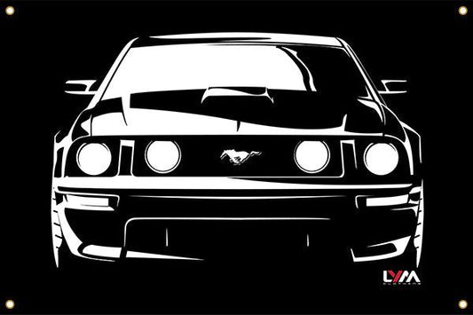 2005-2009 Ford Mustang Banner - LYM Clothing