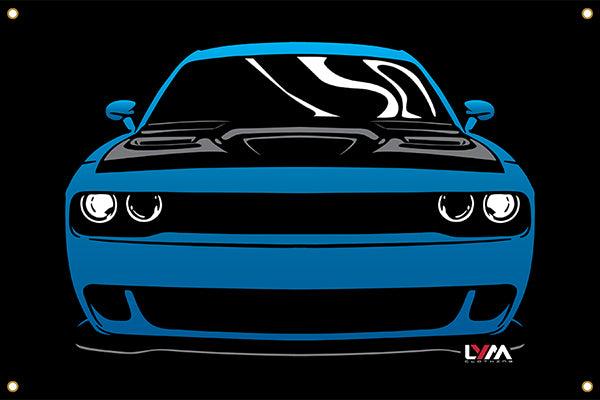 Dodge Challenger Front Banner - LYM Clothing