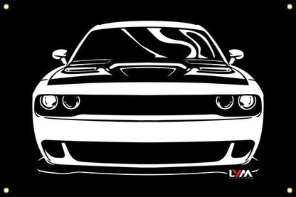 Dodge Challenger Front Banner - LYM Clothing