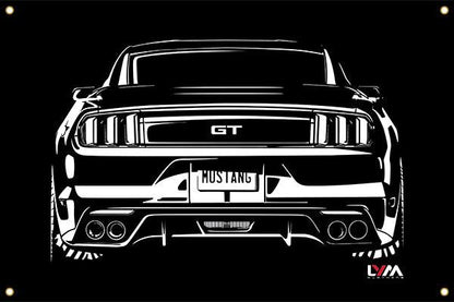 2015-2022 S550 Ford Mustang GT Front or Rear Banner - LYM Clothing