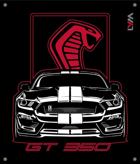 S550 2016-2020 Ford Mustang Shelby GT350 Banners - LYM Clothing