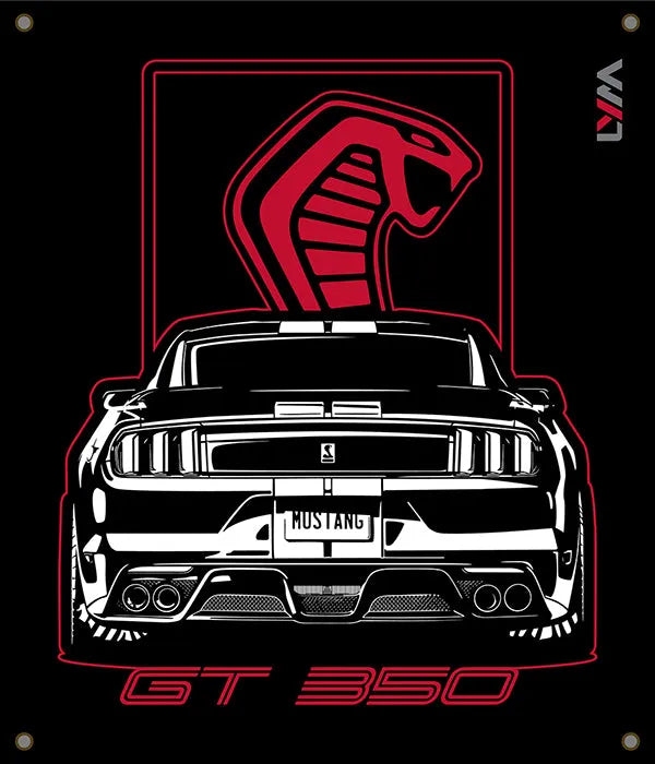 S550 2016-2020 Ford Mustang Shelby GT350 Banners - LYM Clothing