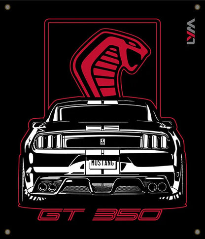 S550 2016-2020 Ford Mustang Shelby GT350 Banners - LYM Clothing