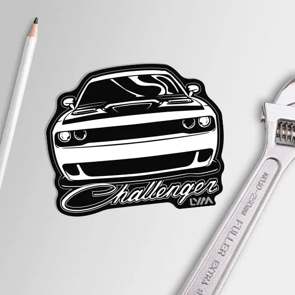 Dodge Challenger SRT Sticker - LYM Clothing