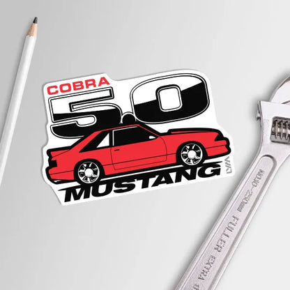 Foxbody Ford Mustang 5.0 Side Sticker - LYM Clothing