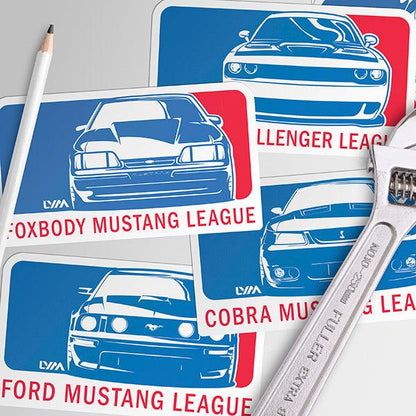 Automotive League Stickers - LYM Clothing