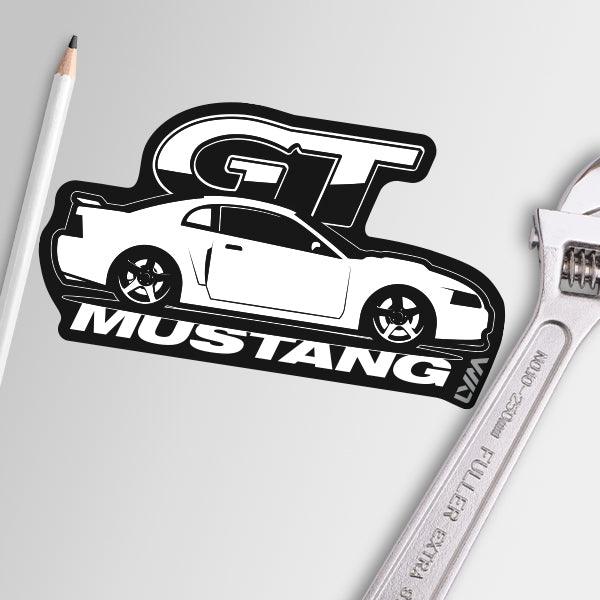 New Edge Ford Mustang Cobra SVT or GT Side Sticker - LYM Clothing