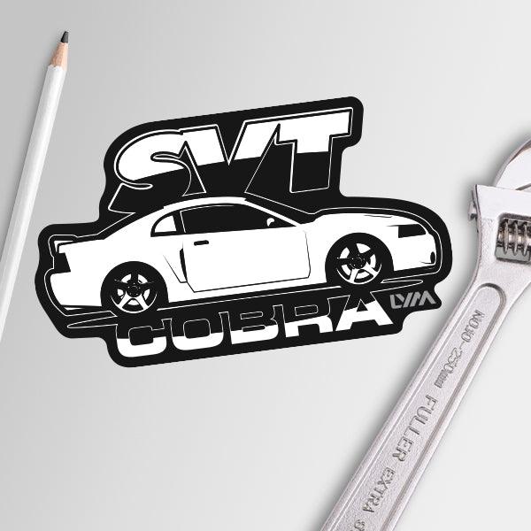 New Edge Ford Mustang Cobra SVT or GT Side Sticker - LYM Clothing