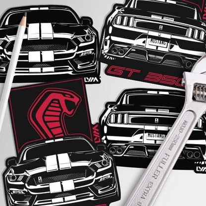 S550 2015-2020 Ford Mustang Shelby GT350 Front or Rear Sticker - LYM Clothing