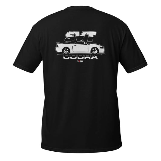 New Edge 2003/2004 Ford Mustang SVT Cobra Convertible Side T-Shirt - LYM Clothing