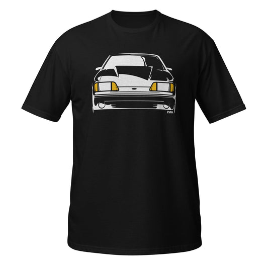 Foxbody Ford Mustang GT FRONT T-Shirt - LYM Clothing