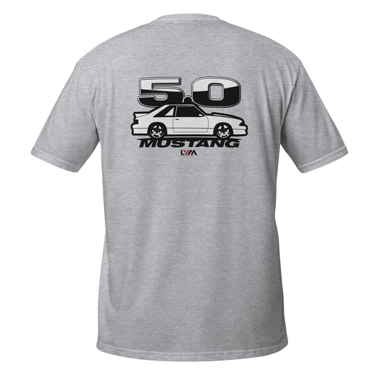 Foxbody 5.0 Ford Mustang Side GT T-Shirt - LYM Clothing