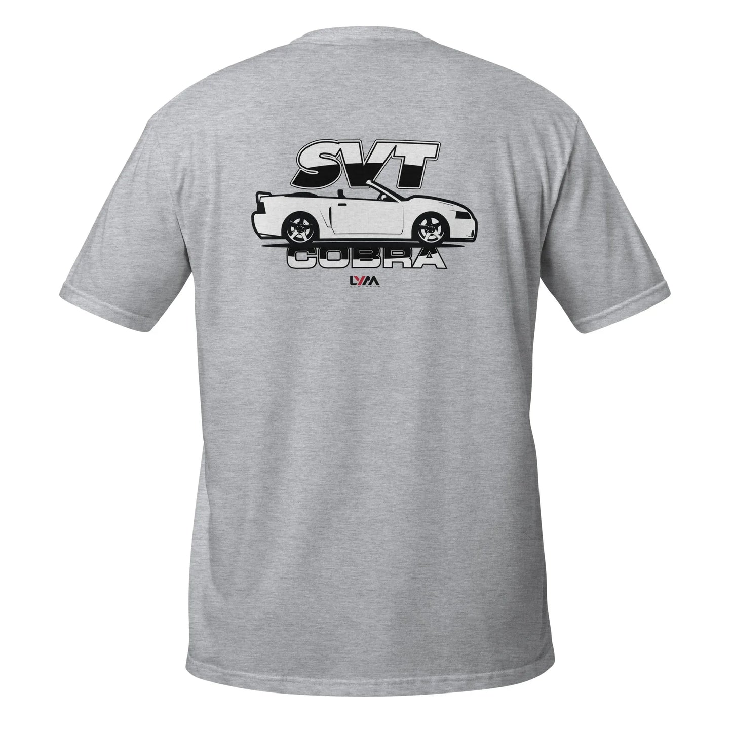 New Edge 2003/2004 Ford Mustang SVT Cobra Convertible Side T-Shirt - LYM Clothing