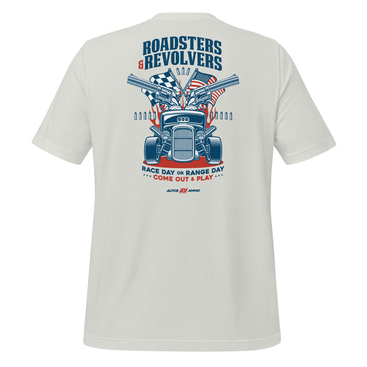 Roadsters & Revolvers v1 - Autos & Ammo Series T-Shirt